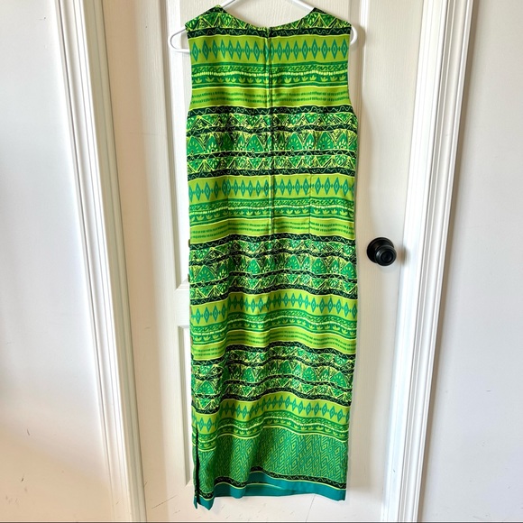 Vintage R&K ORIGINALS Sleeveless Shift Maxi Dress—SZ. 10 - Picture 8 of 12